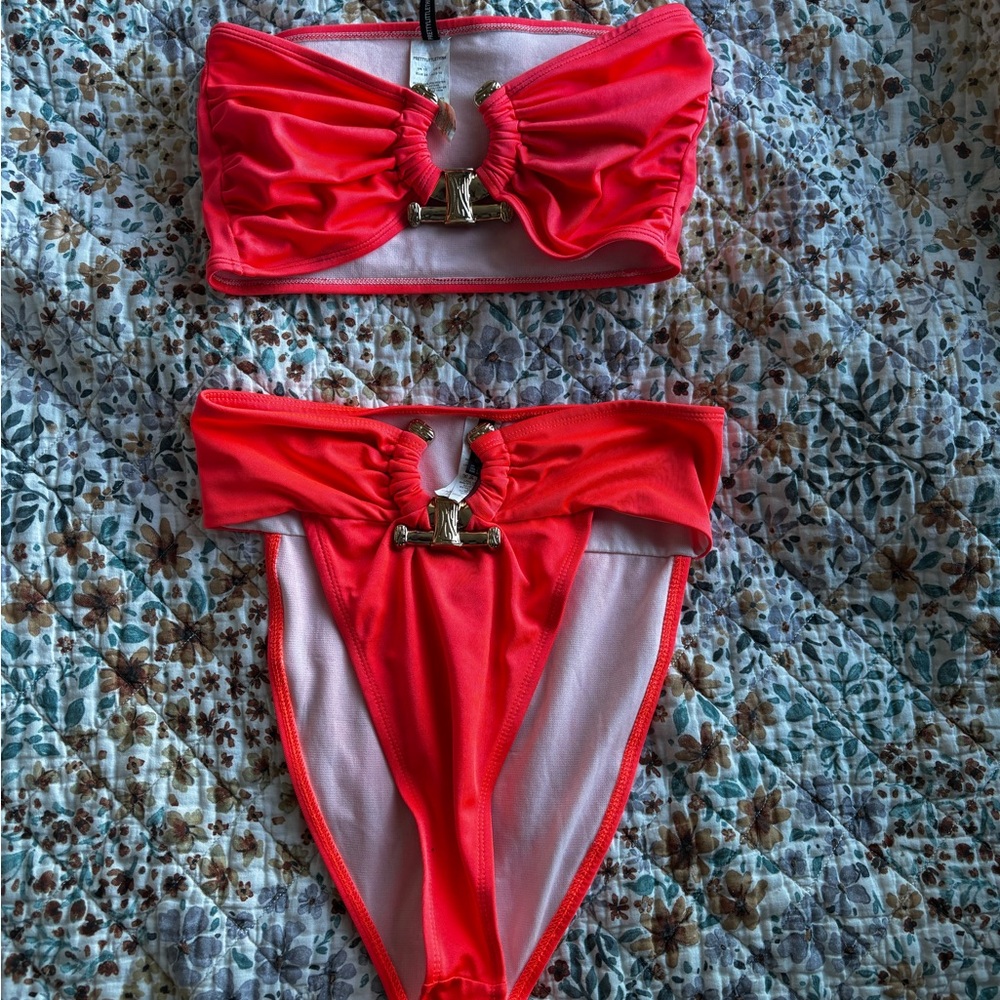 PLT SWIM Neon Bikini Set